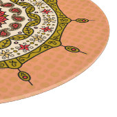 Mehndi Fantasy Gouden Glas Snijplank (Hoek)