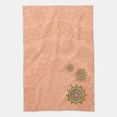 Mehndi Fantasy Gouden Handdoek (Verticaal)