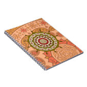 Mehndi Fantasy Gouden Notitieboek (Rechterzijde)