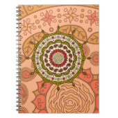 Mehndi Fantasy Gouden Notitieboek (Voorkant)