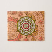 Mehndi Fantasy Gouden Puzzel (Horizontaal)