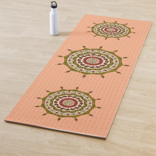 Mehndi Fantasy Gouden Yoga Mat (In situ)