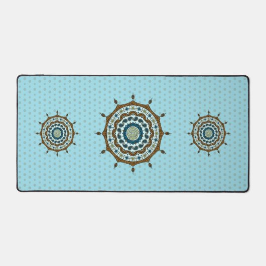 Mehndi Fantasy Koper Bureaumat (Voorkant)