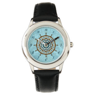 Mehndi Fantasy Koper Horloge