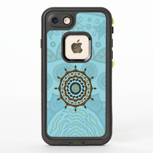 Mehndi Fantasy Koper Levensbestendig Hoesje (Achterkant)