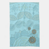 Mehndi Fantasy Koperen Handdoek (Verticaal)