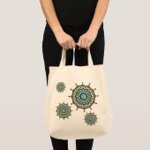 Mehndi Fantasy Koperen Tote Tas (Voorkant (product))