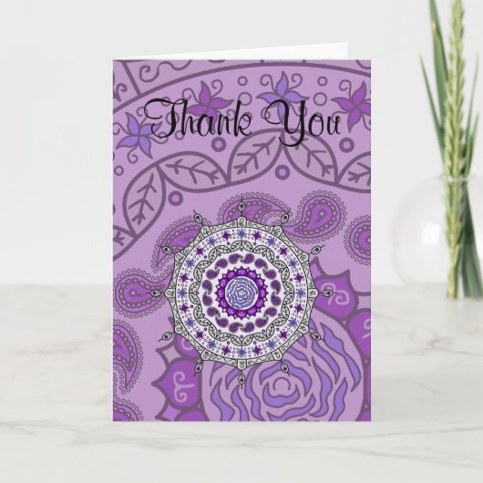 Mehndi Fantasy Silver Kaart (Voorkant)