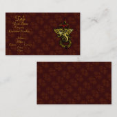 Mehndi Ganesha Visitekaartje (Voorkant / Achterkant)