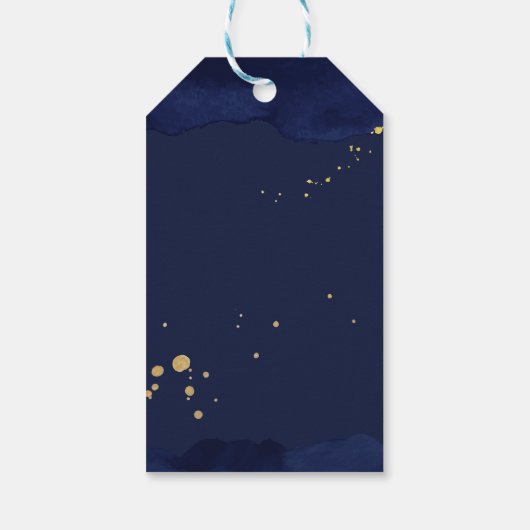 Mehndi, gepersonaliseerde mehndi cadeaulabel (Achterkant)