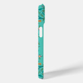 Mehndi Groene Bloemenkunst, Oneindige pracht Case-Mate iPhone Case (Achterkant / Rechts)