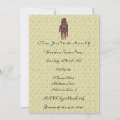 Mehndi Hand Tattoo Design Bridal Shower Kaart (Achterkant)