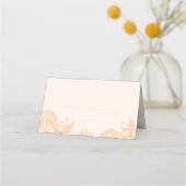 Mehndi Henna Bruiloft Plaatskaartje (Voorkant)