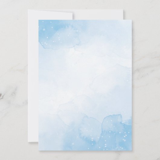 Mehndi Indiase bruiloft pauw stoffig blauw Kaart (Achterkant)