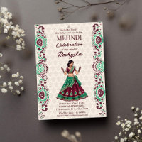 Mehndi Indiase bruiloft schattige bruid bordeaux g