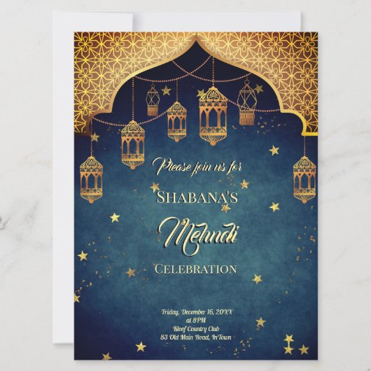 Mehndi-Indische Arabische Marokkaanse ontwerpster (Voorkant)