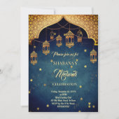 Mehndi-Indische Arabische Marokkaanse ontwerpster Kaart (Voorkant)