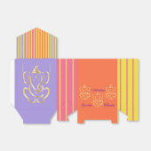 Mehndi Night Favor Box Bedankdoosjes (Uitgevouwen)