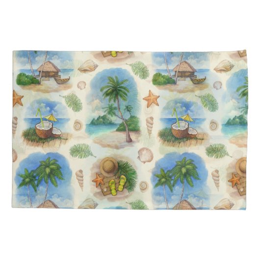 Mehndi ontwerp: Gebogen Doodle Tracery Kussensloop (Achterkant)