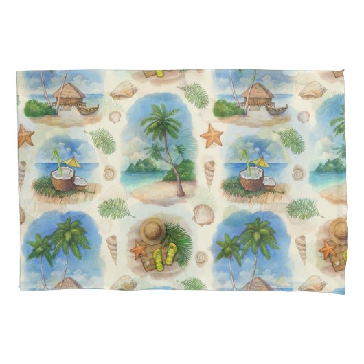 Mehndi ontwerp: Gebogen Doodle Tracery Kussensloop (Voorkant)