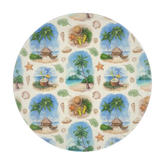 Mehndi ontwerp: Gebogen Doodle Tracery Snijplank (Voorkant)