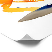 Mehndi Sangeet Indiase bruidspaar welkom teken Poster (Hoek)