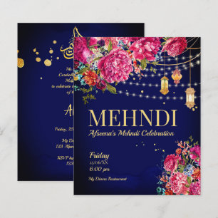 Mehndi Sterrennacht Arabieren flora Invita