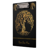 Mehndi Tree of Life (Gold) (Henna) Klembord (Links)