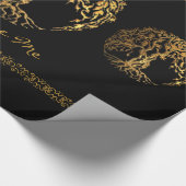 Mehndi Tree of Life (Henna) Cadeaupapier (Hoek)