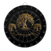 Mehndi Tree of Life (Henna) Dartbord (Voorkant)