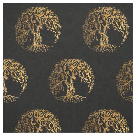 Mehndi Tree of Life (Henna) Stof (Swatch)