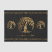 Mehndi Tree of Life (Henna) Tissuepapier (Voorkant)