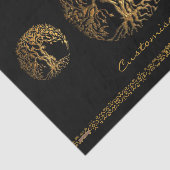 Mehndi Tree of Life (Henna) Tissuepapier (Detail)