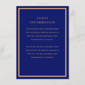 Mehndi Wedding Insert Informatiekaartje (Voorkant)