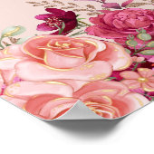 Mehndi welkomstbord, Indiaas trouwbord, Mendhi Poster (Hoek)