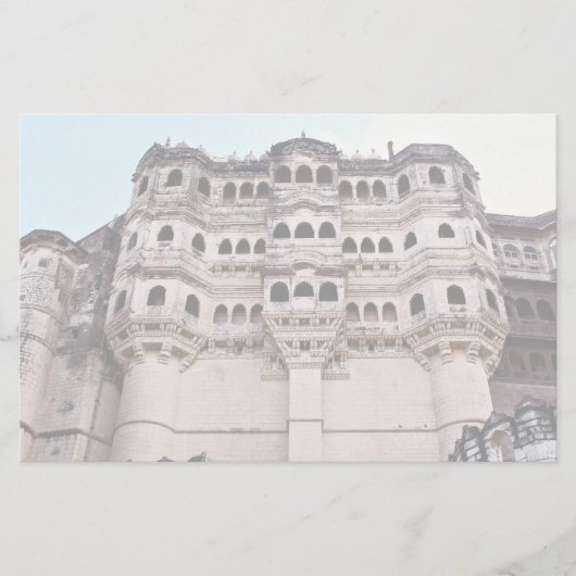 Mehrangarh Fort, Jaipur, Rajasthan, India Briefpapier (Voorkant)