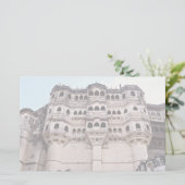 Mehrangarh Fort, Jaipur, Rajasthan, India Briefpapier (Staand voorkant)