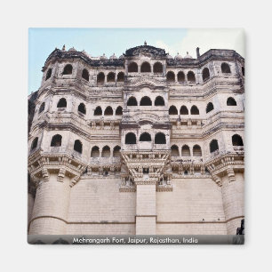 Mehrangarh Fort, Jaipur, Rajasthan, India Magneet