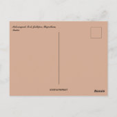 Mehrangarh Fort Jodhpur Rajasthan India Briefkaart (Achterkant)