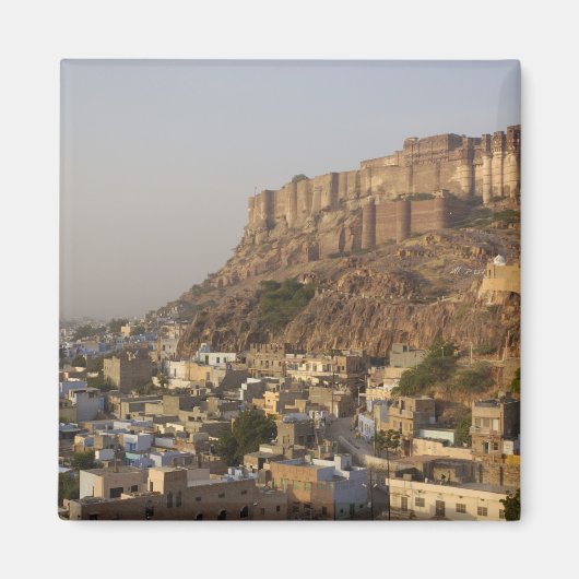Mehrangarh Fort of Jodhpur. Rajasthan, INDIA. Magneet (Voorkant)