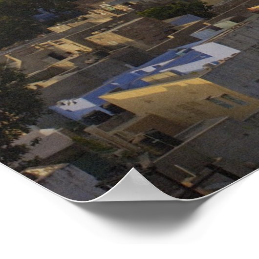 Mehrangarh Fort of Jodhpur. Rajasthan, INDIA. Poster (Hoek)