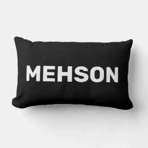 "MEHSON" Zwarte Maagdeneilanden Slang Kussen