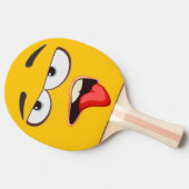 MehYellow Emoji Tafeltennisbatje (Zijkant)