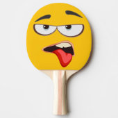 MehYellow Emoji Tafeltennisbatje (Voorkant)