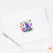 Mei, 16 kinderen op zaterdag Stickers (Envelop)