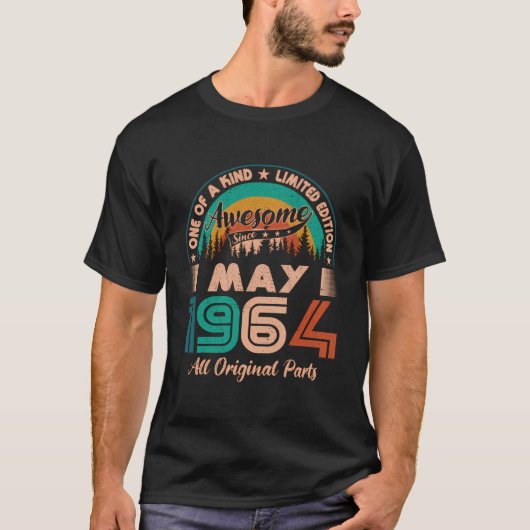 Mei 1964 Geweldige sinds mei 1964 T-shirt (Voorkant)