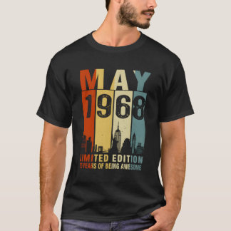 Mei 1968 55 jaar Geweldige T-shirt