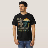 Mei 1971 T-shirt - Retro Style Verjaardag (Voorkant volledig)