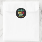 Mei 1988 Cassette potlood 35th Ronde Sticker (Tas)