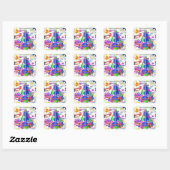 Mei, 29 kinderen, Stickers op zaterdag (Vel)